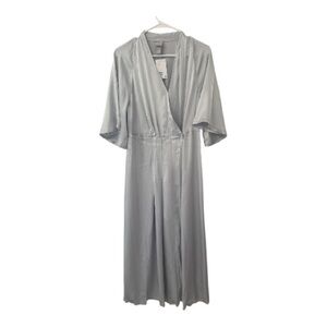 H&M Light Gray Long Sleeve Dress